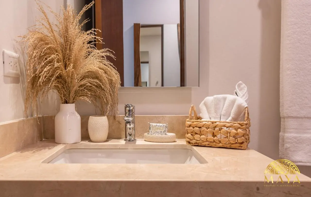 Nhoa 302A Lux 2Br Condo Top Jungle View Aldea Zama Tulum Semesterbostad
