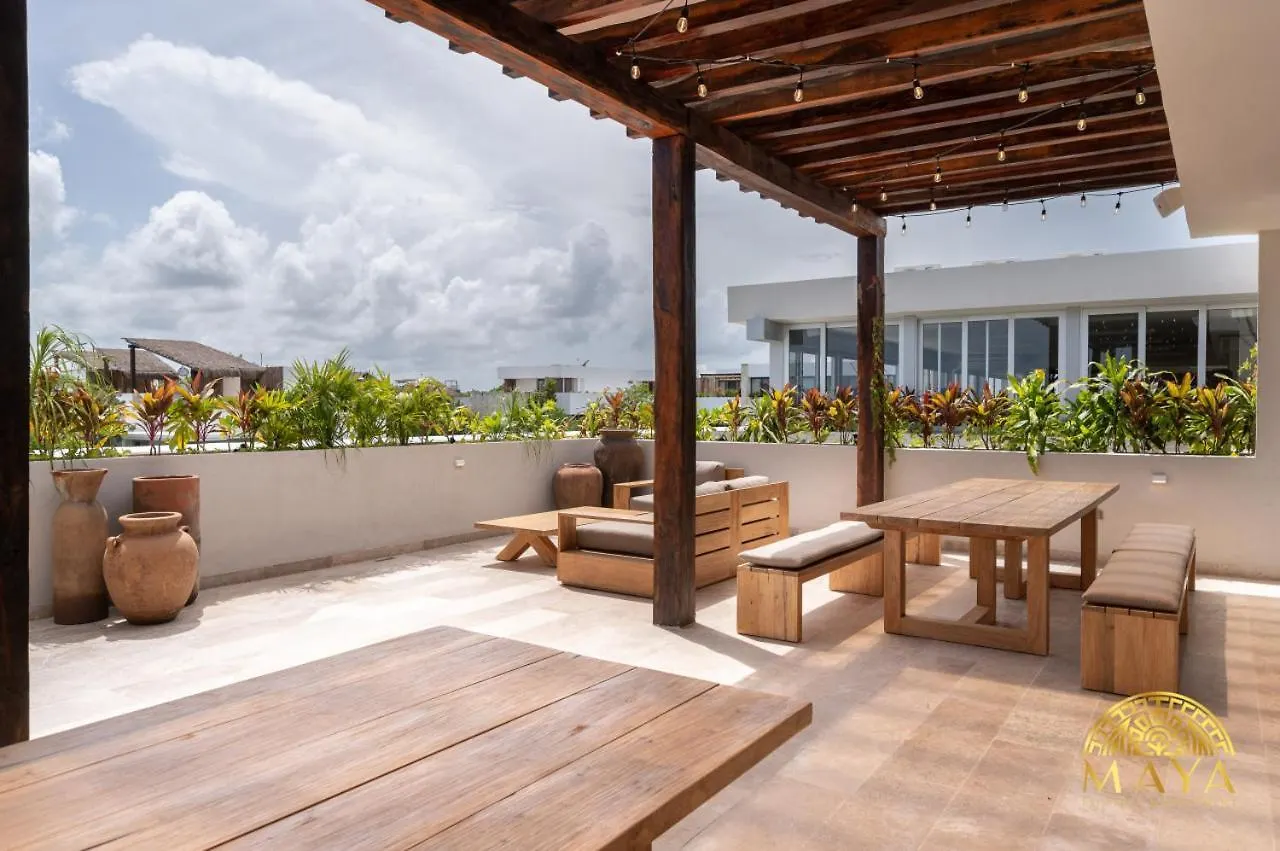 Nhoa 302A Lux 2Br Condo Top Jungle View Aldea Zama Tulum Semesterbostad