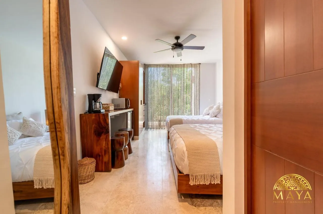 Semesterbostad Nhoa 302A Lux 2Br Condo Top Jungle View Aldea Zama Tulum Mexiko
