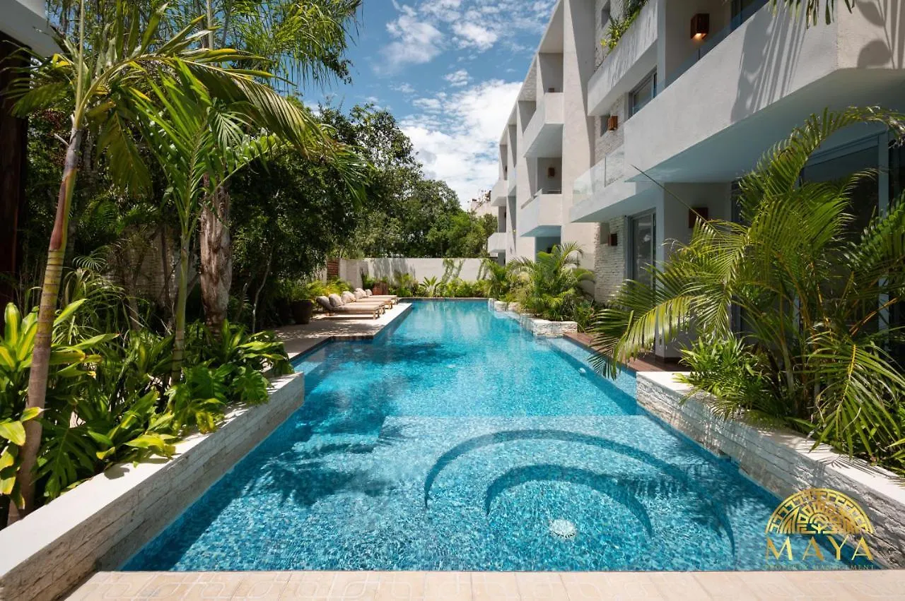 Nhoa 302A Lux 2Br Condo Top Jungle View Aldea Zama Tulum Semesterbostad