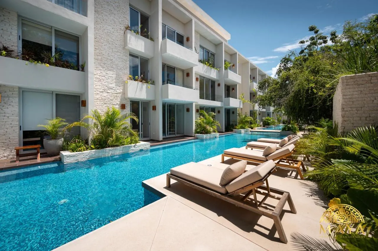 Nhoa 302A Lux 2Br Condo Top Jungle View Aldea Zama Tulum Semesterbostad